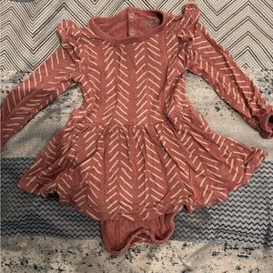 Kyte baby 6-12m long sleeve swing dress